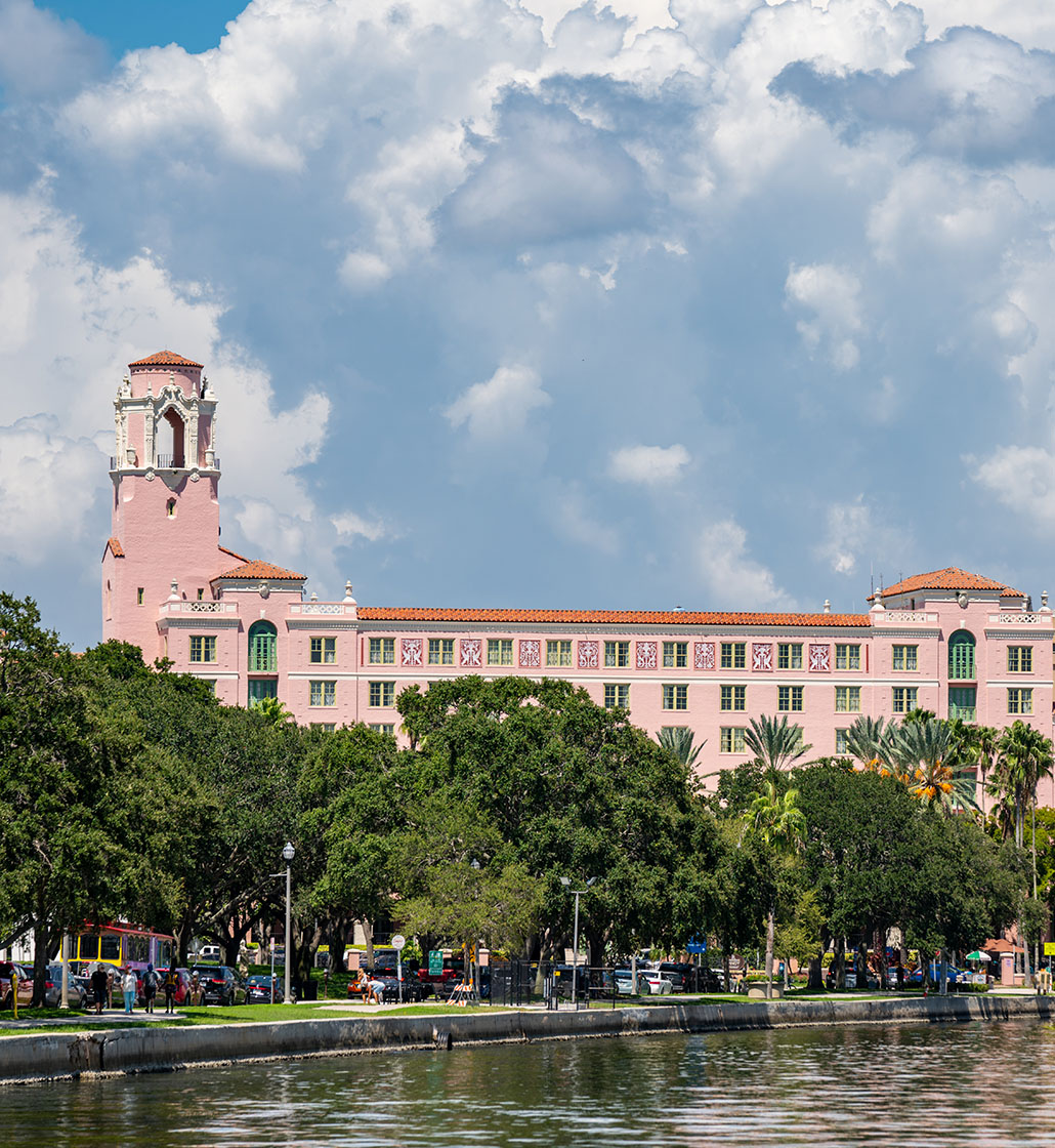 The Vinoy on St Petersburg waterfront